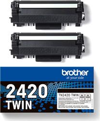 Тонер Brother TN-2420 2-Pack, черный цв.