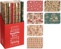 Pakavimo popierius PPN102010, 70 cm x 200 cm, (spalva/dizainas parenkami atsitiktine tvarka)