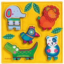Puidust pusle Djeco Jungle DJ01041