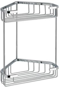 Dušo lentynėlė Gedy Wire 2481-13, 17.5 cm x 27 cm x 17.5 cm, sidabro sp.