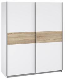 Spinta Forte Winnie WNNS723E1-T37F, balta sp./sonoma ąžuolo sp., 61.2 cm x 150 cm x 190.5 cm