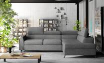 Kampinė sofa Kairos Sawana 05, pilka sp., dešininė, 197 x 265 cm x 95 cm