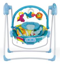 Детское кресло-качалка Milly Mally 2in1 Sweet Dreams Zoo 3531, синий цв./белый цв.