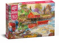 Пазл CherryPazzi Quiet Cove 50088, 70 см x 100 см, 2000 шт., многоцветный