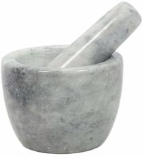 Grūstuvas Home Styling Collection Gavi, 12 cm, 9 cm, pilka sp.
