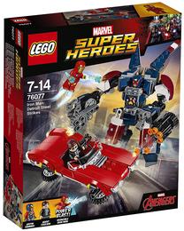 Konstruktorius LEGO® Super Heroes Iron Man Detroit Steel Strikes 76077 76077, 377 vnt.