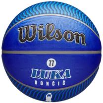 Баскетбольный мяч Wilson NBA Player Icon Luka Doncic, 7 размер, синий цв.