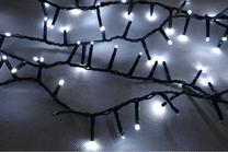 Spuldzīšu virtenes Christmas Touch XY-BL3-200BT6-P, 20 m, auksti balta krās., 200 LED