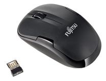Bezvadu datora pele Fujitsu WI200, melna krās.