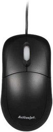Kompiuterio pelė ActiveJet AMY-146, juoda