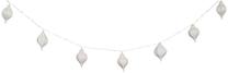 Lempučių girlianda HQ String Light Waterdrop 10 LED, balta sp., Balta sp.