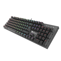 Vadu spēļu tastatūra Natec Thor 300 THOR 300 Outemu Blue, EN/RU, melna krās.