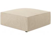 Pufas Micadoni Home Ruby, šviesiai ruda sp., 93 cm x 93 cm x 40 cm