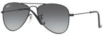 Sporta saulesbrilles Ray-Ban Aviator Junior RJ9506S 220/11, 50 mm, melna krās./pelēka krās.
