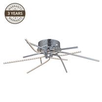 Valgusti lagi Domoletti CL16003-6, LED, 3000 °K, 1 x 21 W, valge v. / kroom v.