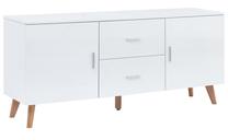 Komoda VLX 247305, balta sp., 70 cm x 160 cm x 40 cm