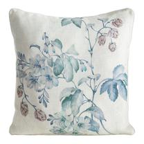 Dekoratyvinės pagalvėlės užvalkalas Len 41, balta/įvairių spalvų, 45 cm x 45 cm