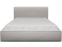 Lova dvigulė Pesillo, 140 x 200 cm, balta, be čiužinio, su grotelėmis