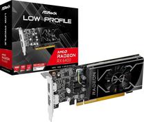 Видеокарта ASRock Radeon RX 6400 LP, 4 ГБ, GDDR6