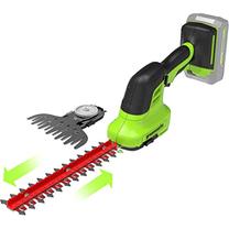 Akumulatora dzīvžoga šķēres Greenworks Grass Shrub Shears G24SHT, bez akumulatora, 24 V