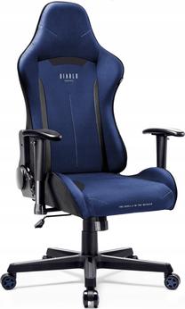 Игровой стул Diablo Chairs X-Starter, 51 x 67, черный цв./темно-синий цв.