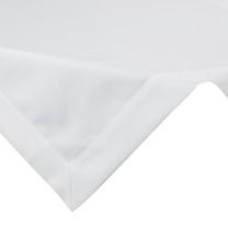 Staltiesė kvadratinė Lucy, balta, 85 x 85 cm