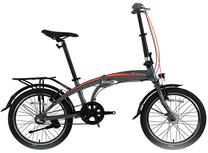 Velosipēds salokāms Bisan FX3500 NX3, 20 ", oranža krās./pelēka krās.