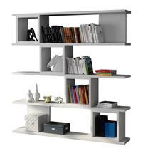 Pastatoma lentyna Kalune Design Wind 745DCD3618, balta sp., 119.9 cm x 120 cm x 19.5 cm