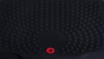 Jalatugi Sun-Flex Anti-fatigue mats 455501, 57 cm x 46 cm x 2.4 cm, must v.