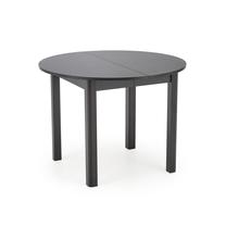 Stalas išskleidžiamas Ringo, juoda sp., 102 - 142 cm x 102 cm x 76 cm
