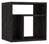 Kavos staliukas Kalune Design Dakota, antracito sp., 50 cm x 29.6 cm x 50 cm