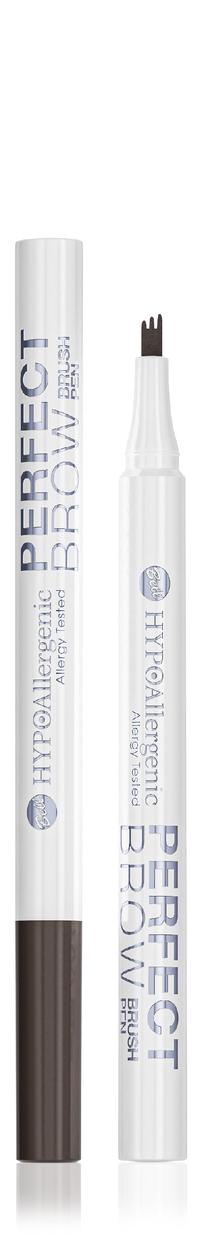 Карандаш для бровей Bell Perfect Brow Hypoallergenic Brush Pen, 4.4 г, коричневый цв. 2.0