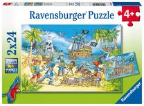 Пазл 2in1 Ravensburger Pirates, 48 шт.