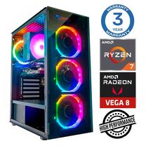 Stacionārs dators Intop RM74363NS AMD Ryzen 7 5700G, DDR4 8 GB, SSD+HDD 500 GB 4 TB, AMD Radeon RX Vega 8 Dynamic