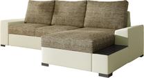 Kampinė sofa Negro Berlin 03, Soft 33, šviesiai ruda sp., dešininė, 160 x 245 cm x 90 cm