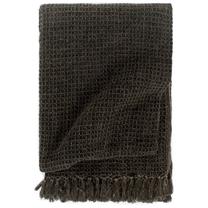 Pledas VLX Throw Cotton, antracito sp./ruda sp., 220 cm x 250 cm