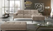 Kampinė sofa Torrense Dora 21, šviesiai ruda sp., dešininė, 175 x 265 cm x 98 cm