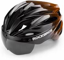 Dviratininkų šalmas universalus RockBros, ruda sp./juoda sp., 58-62 cm