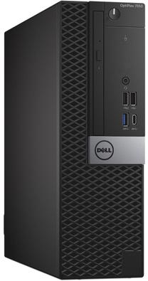 Stacionarus kompiuteris Dell OptiPlex 7050 SFF, atnaujintas Intel® Core™ i5-7500, 120 GB, DDR4 8 GB, SSD 120 GB, Intel HD Graphics 630 Dynamic, Windows 10 Pro RM18977