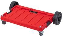 Platforma Qbrick One, 74.5 cm x 51 cm x 18 cm, raudona sp.