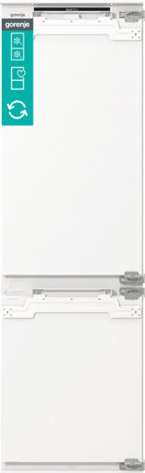 Įmontuojamas šaldytuvas šaldiklis apačioje Gorenje NRKI517E62WF