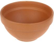 Puķu pods Polnix, keramika, Ø 19 cm, brūna krās.