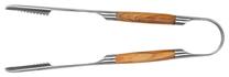 Virtuvinės žnyplės Forged XL, 40 cm, medžio sp./sidabro sp.