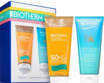 Krēms iedeguma kopšanai ķermenim/sejai Biotherm Protect Rehydrate Repeat 2-Piece Set SPF50, 400 ml