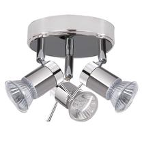 Šviestuvas lubų Searchlight Aries 7443CC-LED, GU10, 3000 °K, 3 x 4 W