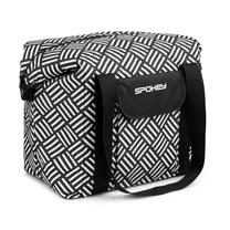 Šaltkrepšis Spokey San Remo, balta sp./juoda sp., 52 x 20 cm, 15 l