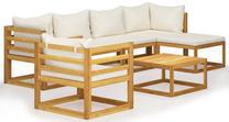 Āra mēbeļu komplekts VLX 7 Piece Garden Lounge Set With Cushion