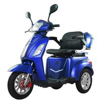Elektrinis motoroleris MS03 Bl, 20000 mAh, 1 kW, mėlyna sp.
