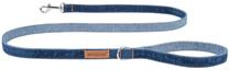 Šuns pavadėlis Amiplay Denim, tamsiai mėlyna sp., 1.4m x 1.5cm