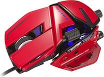 Laidinė žaidimų pelė Mad Catz NMZB0P, juoda sp./raudona sp.